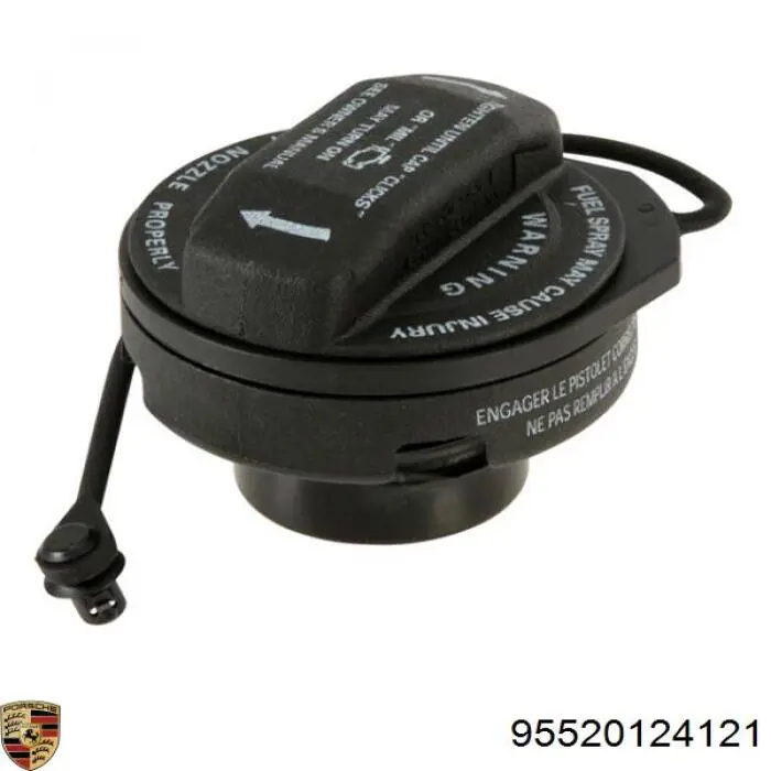 Купити 95520124121 Porsche Пробка бензобака