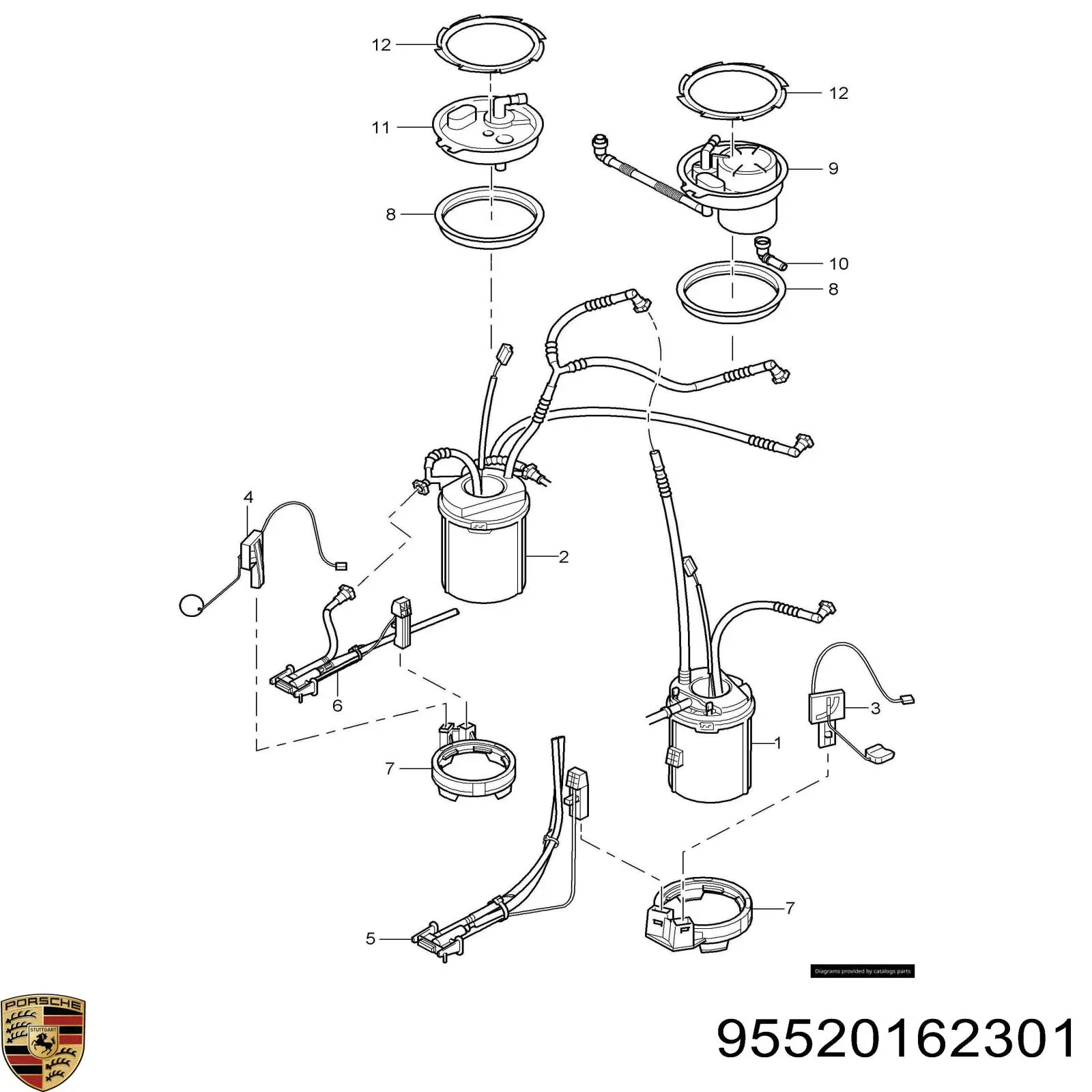  Porsche 95520162301 ціна, від 3.80 USD
