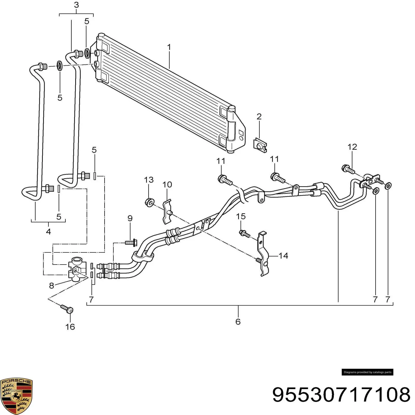  95530717108 Porsche