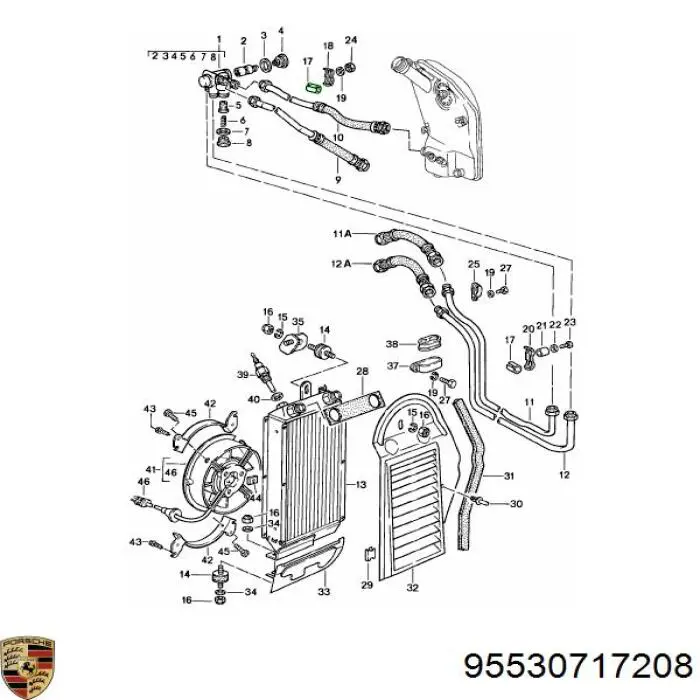  95530717208 Porsche