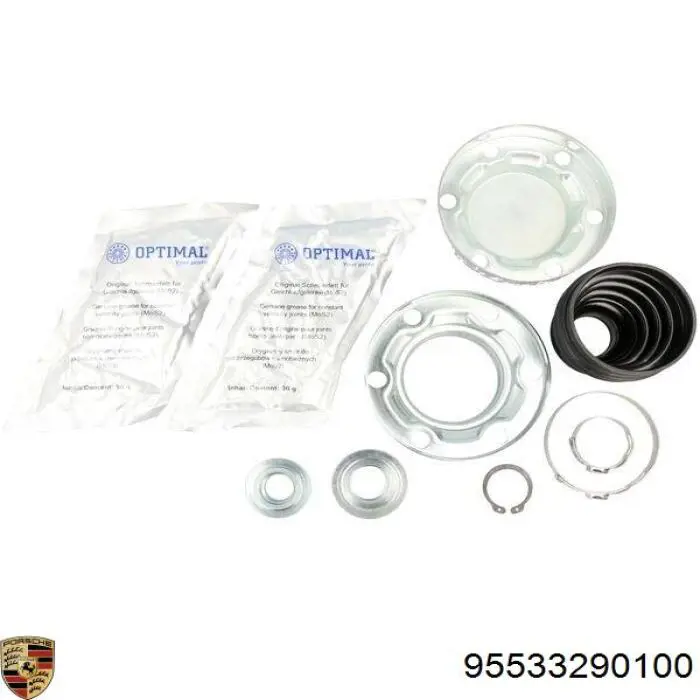 Купити 95533290100 Porsche Пильник гранати внутрішній задній