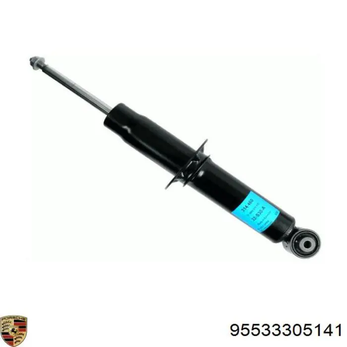 Амортизатор задній Porsche 95533305141 ціна, від 41.11 USD
