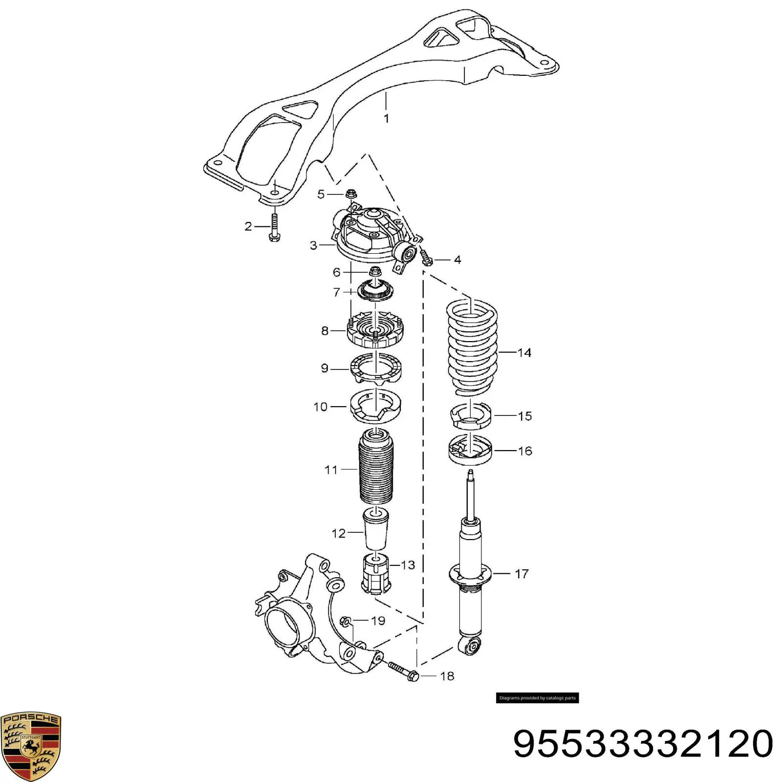 95533332120 Porsche 