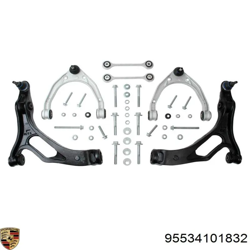 95534101832 Porsche Важіль передньої підвіски нижній, правий