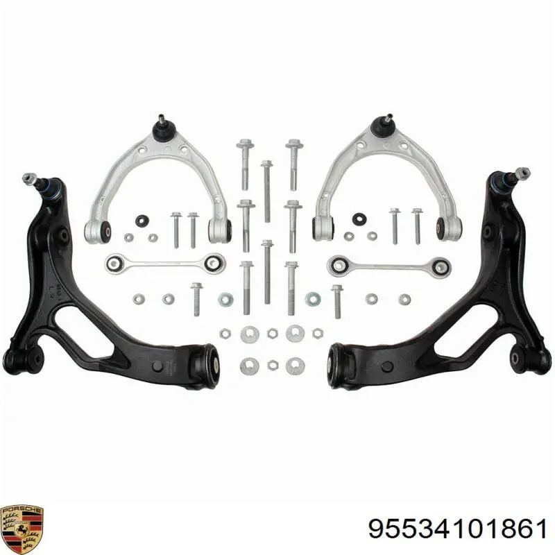 95534101861 Porsche Важіль передньої підвіски нижній, правий
