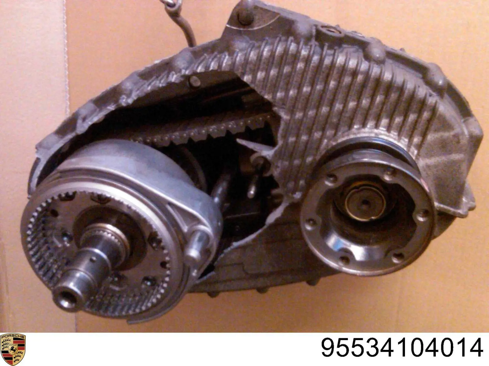 95534104014 Porsche Раздатка (коробка роздавальна)