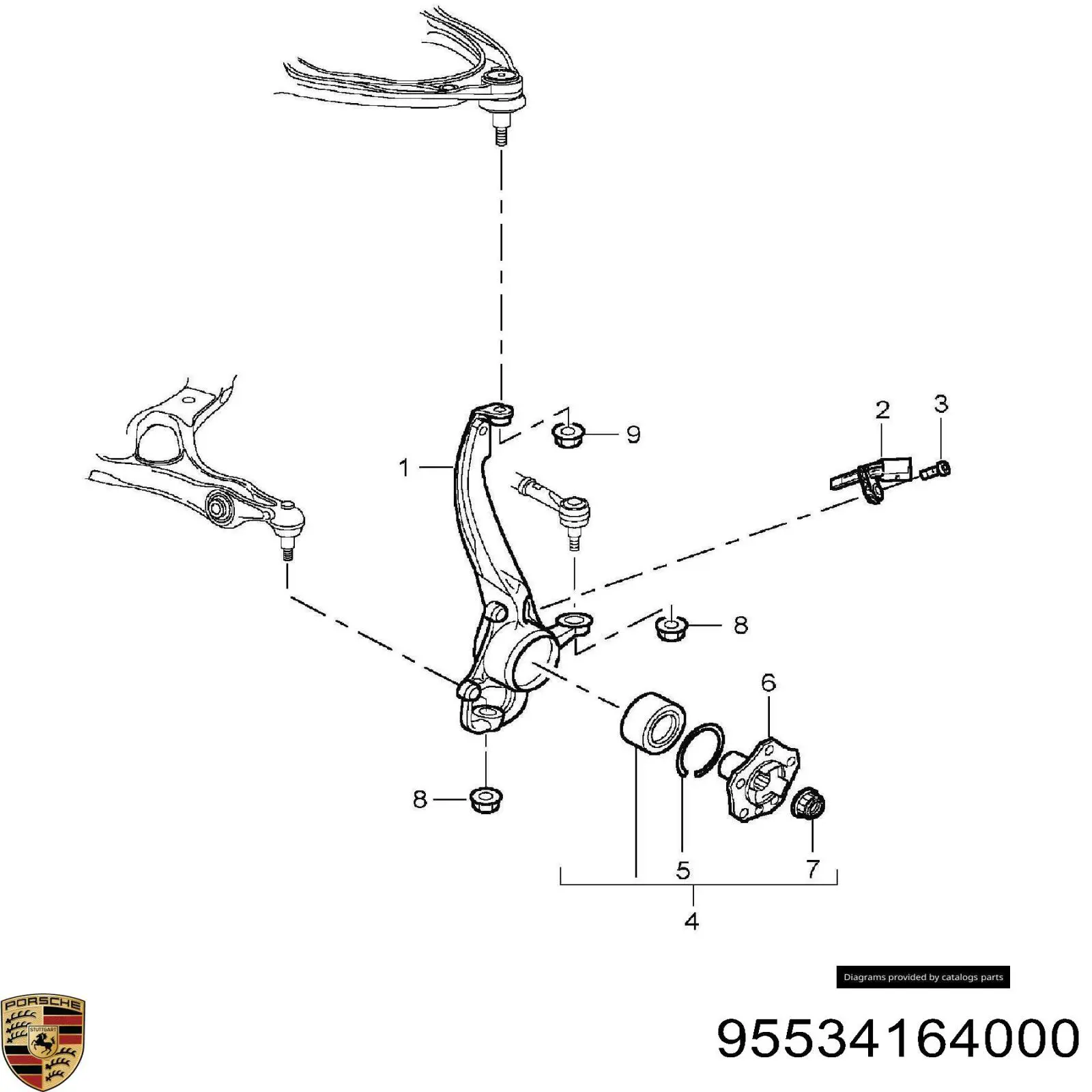  Porsche 95534164000 ціна, від 3.17 USD