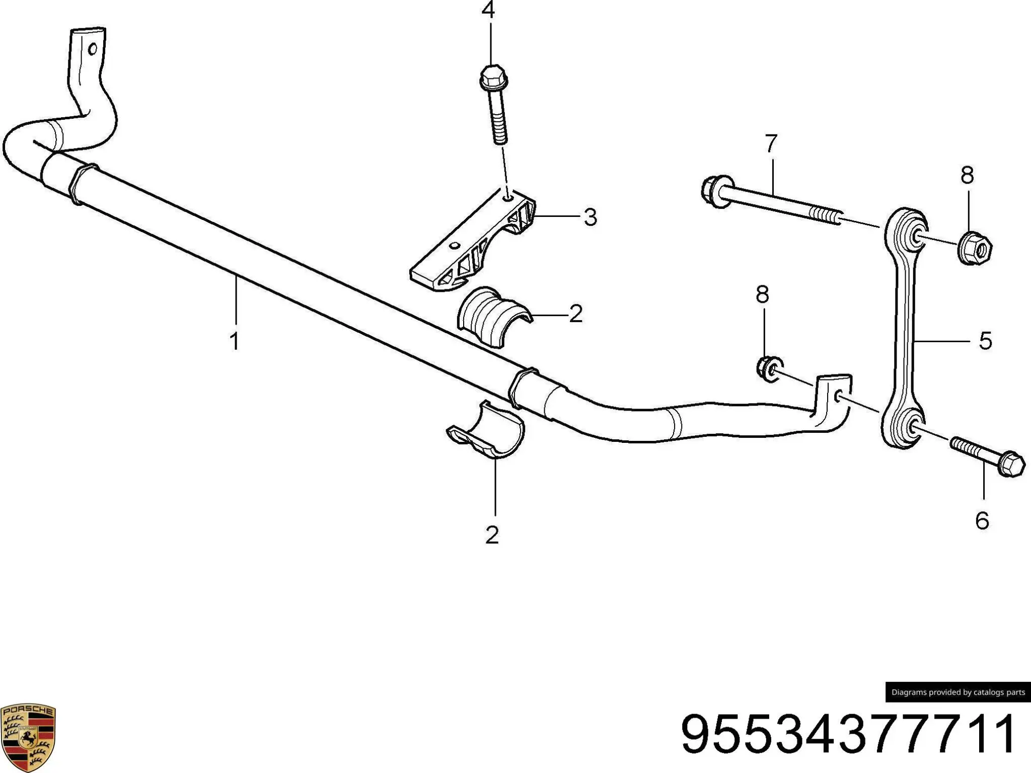  Porsche 95534377711 ціна, від 3.39 USD