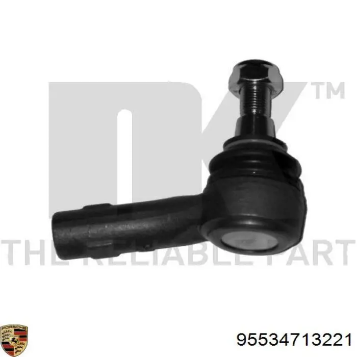 Наконечник рульовий Porsche 95534713221 ціна, від 8.31 USD
