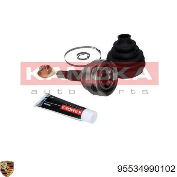 Граната колісна Porsche 95534990102 ціна, від 43.00 USD