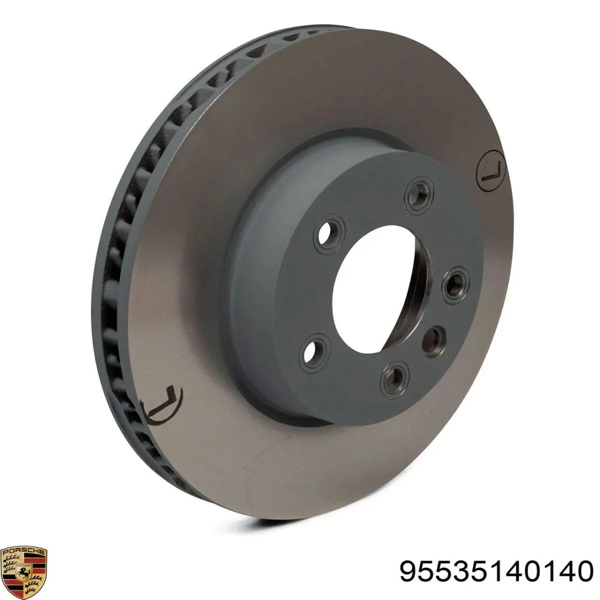 Купити 95535140140 Porsche Ротор гальмівний