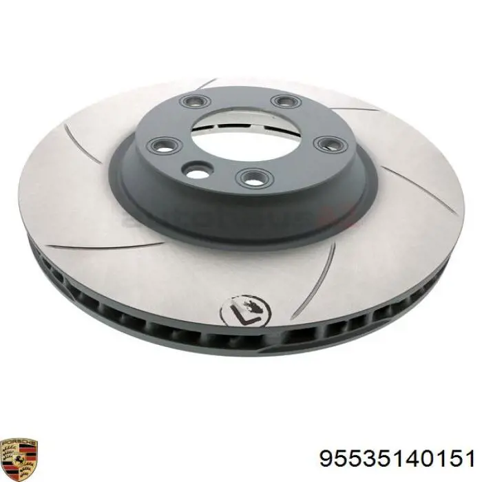 Купити 95535140151 Porsche Ротор гальмівний