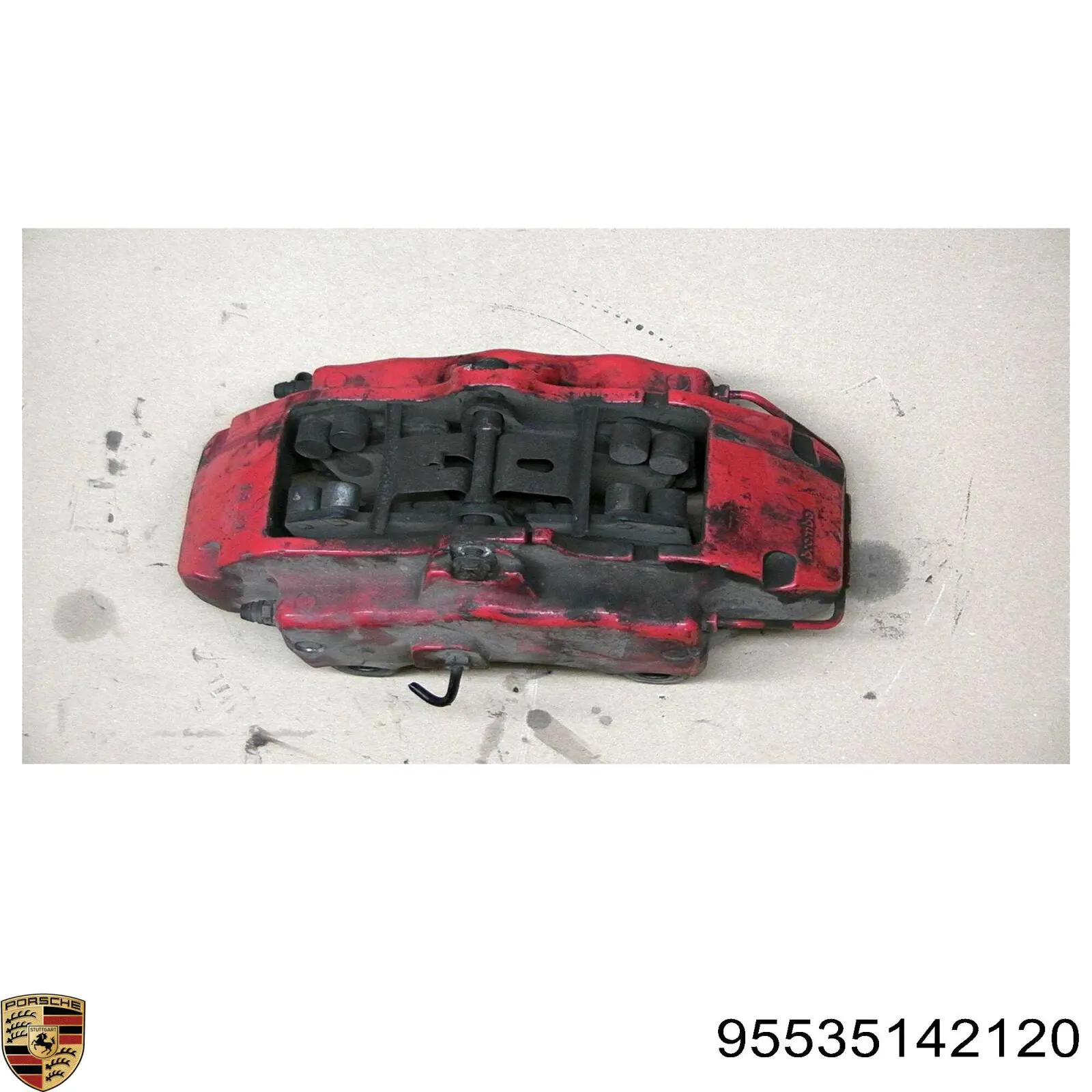 95535142120 Porsche Супорт тормзной