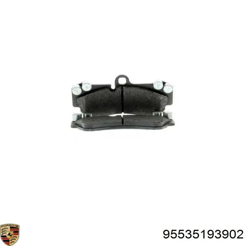 Купити 95535193902 Porsche Колодки гальмівні передні, дискові