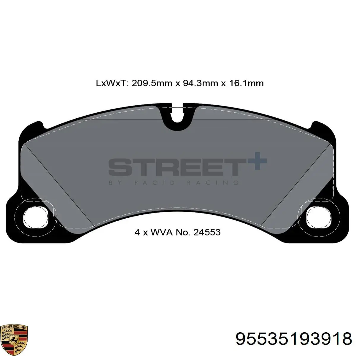 95535193918 Porsche
