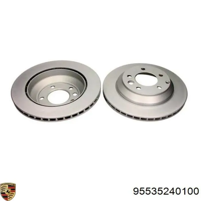 Задні дискові гальма Porsche 95535240100 ціна, від 64.89 USD