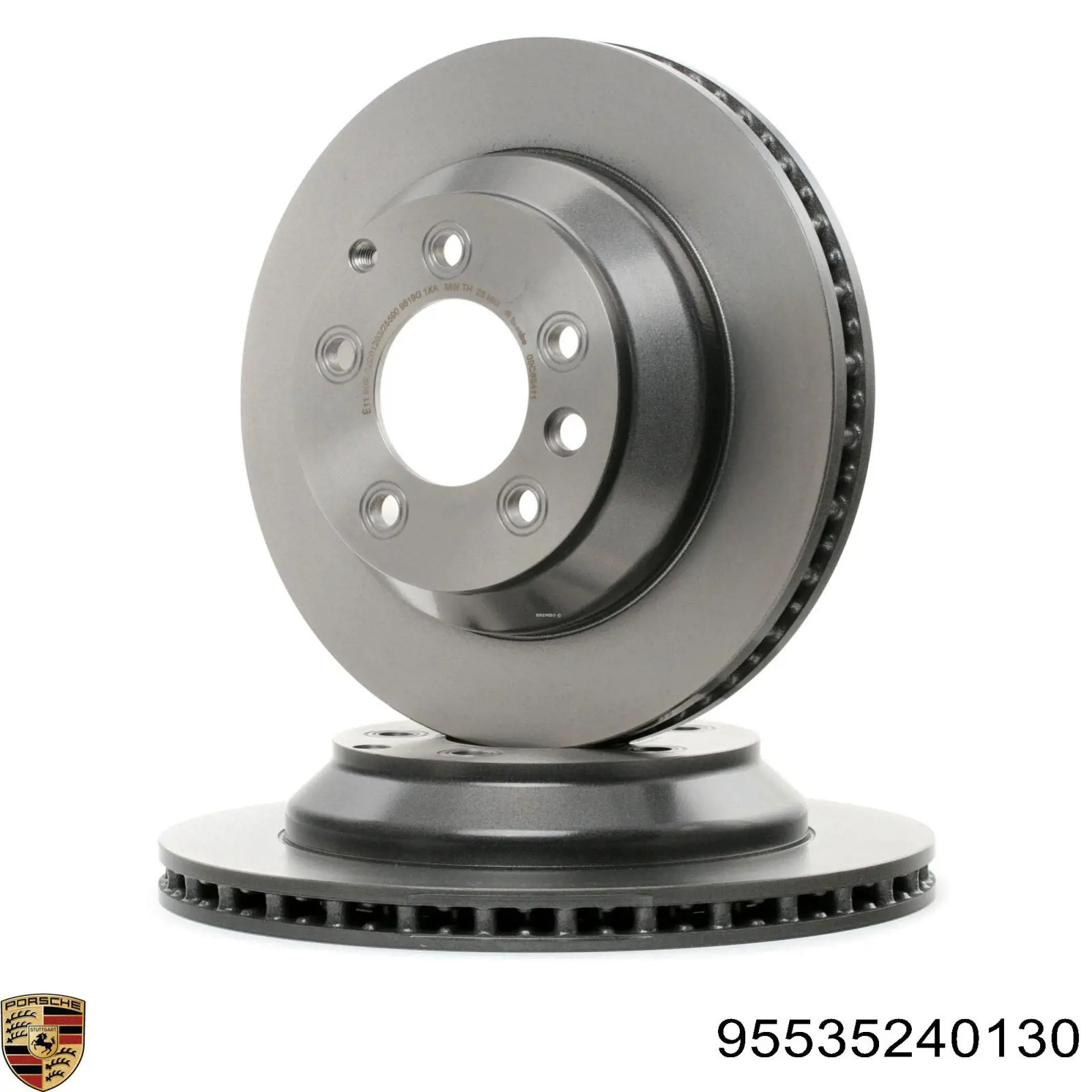 Задні дискові гальма Porsche 95535240130 ціна, від 71.44 USD