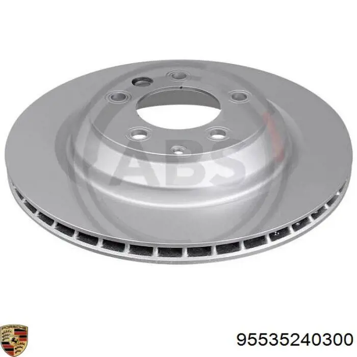 Гальмівні диски 95535240300 Porsche