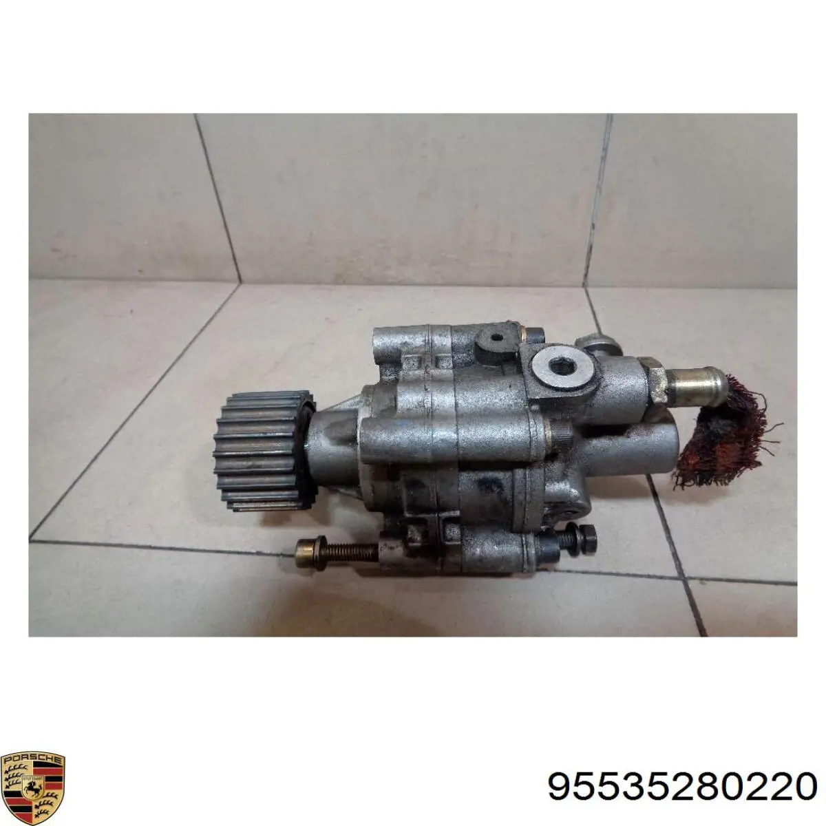 Купити 95535280220 Porsche Захист гальмівного диска заднього, правого