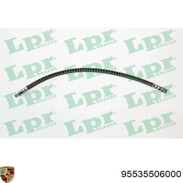Купити 95535506000 Porsche Шланг гальмівний задній