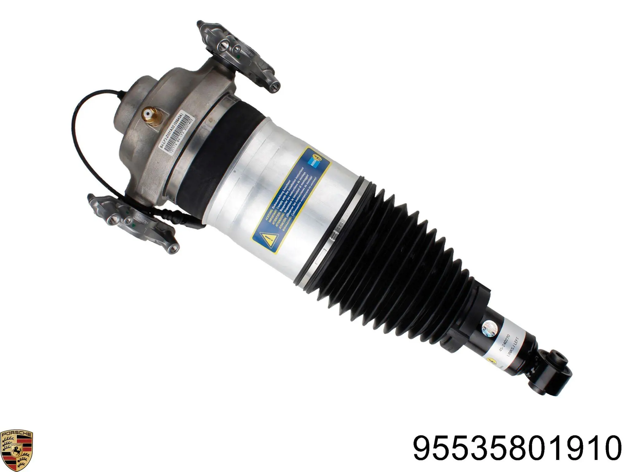 Купити 95535801910 Porsche Амортизатор задній, лівий