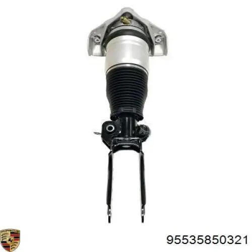 Пневморессора задня Porsche 95535850321 ціна, від 206.72 USD