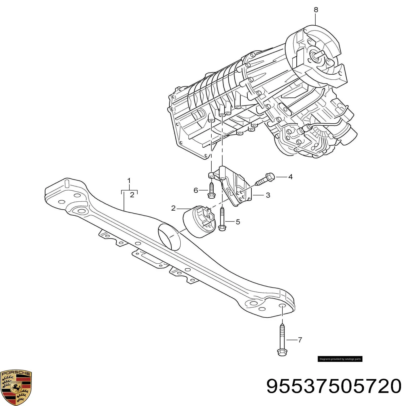 95537505720 Porsche 