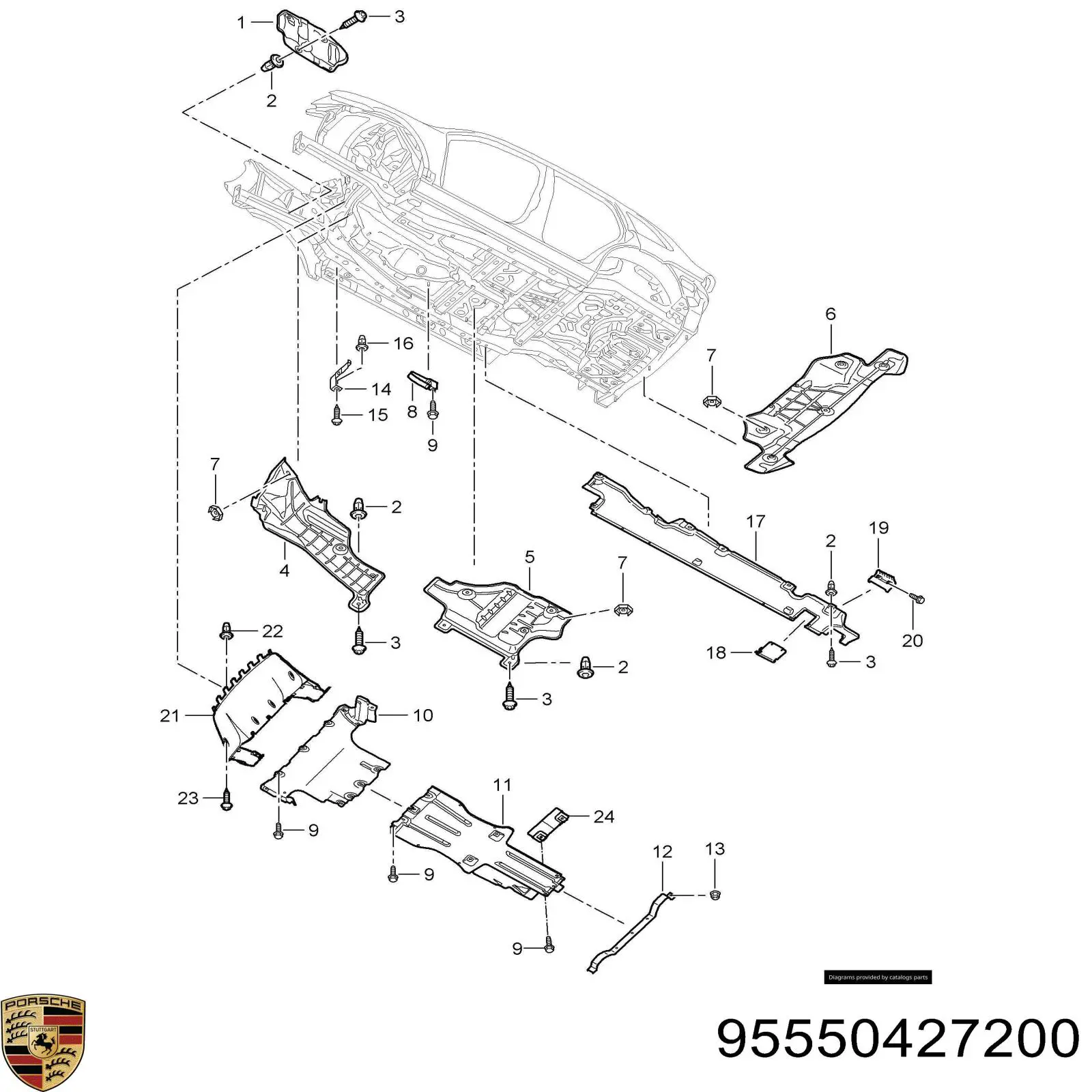 95550427200 Porsche 