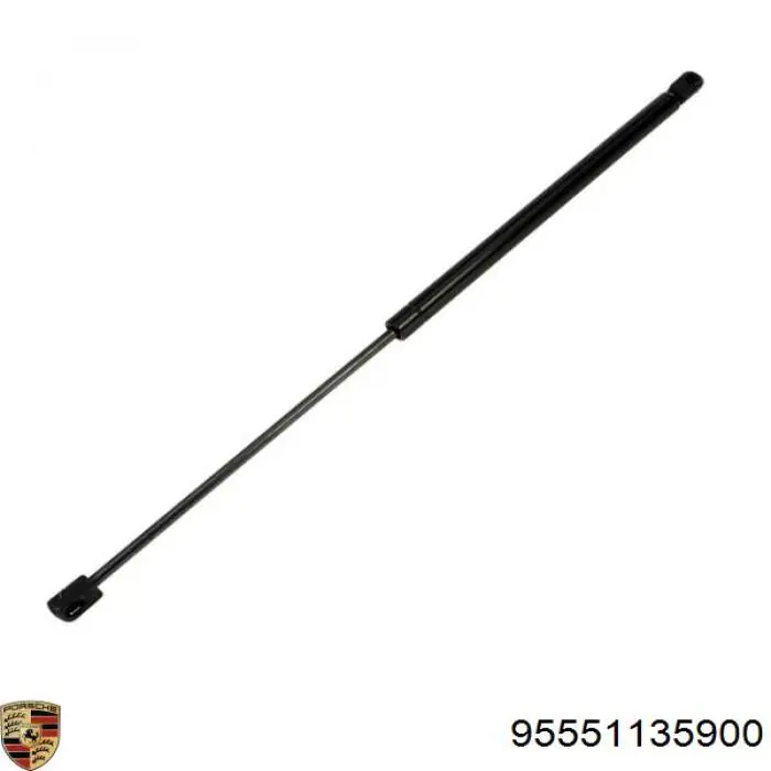 Купити 95551135900 Porsche Амортизатор під капот