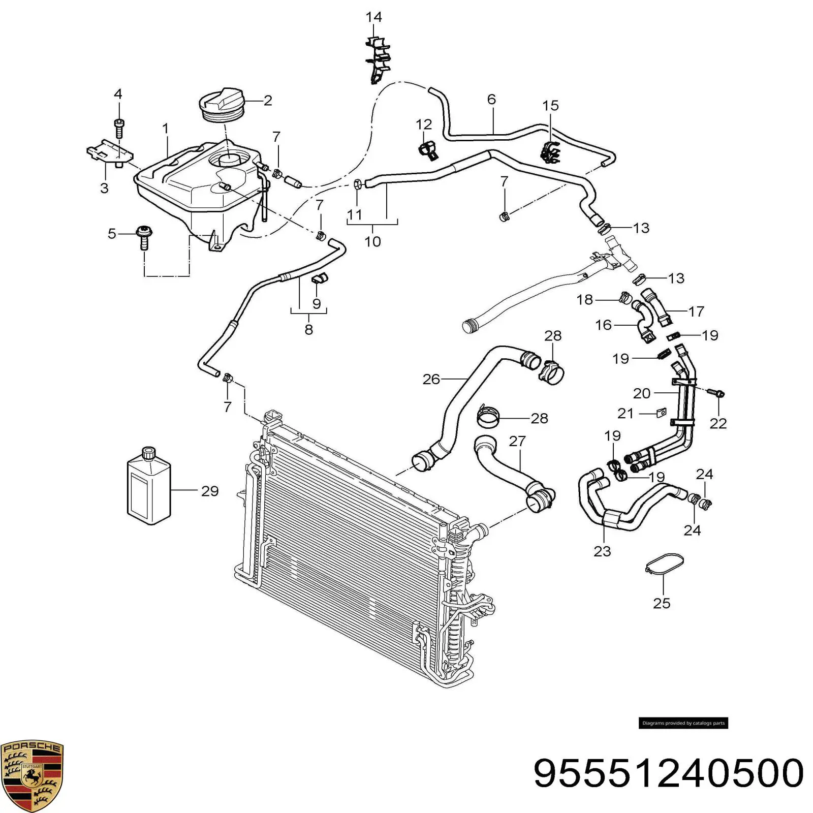  Porsche 95551240500 ціна, від 2.18 USD