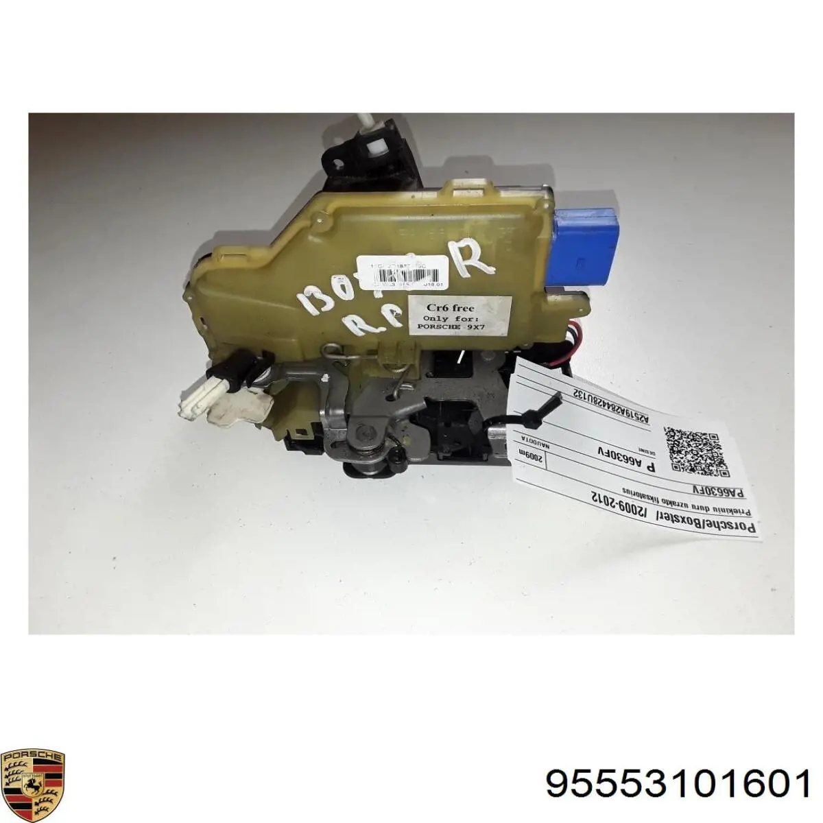 Замок передніх пасажирських дверей Porsche 95553101607 ціна, від 88.69 USD