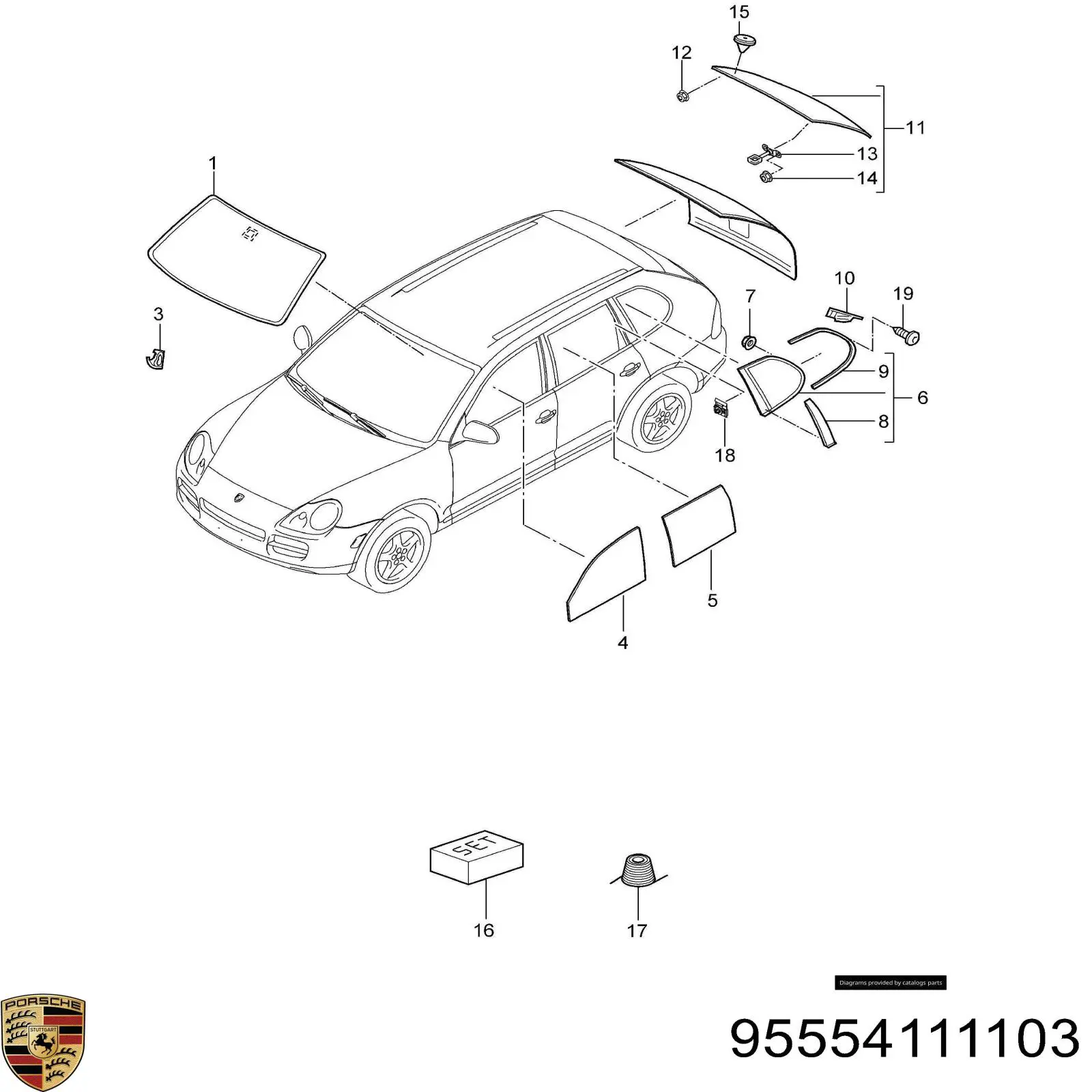 Лобове скло GS7404D14 XYG