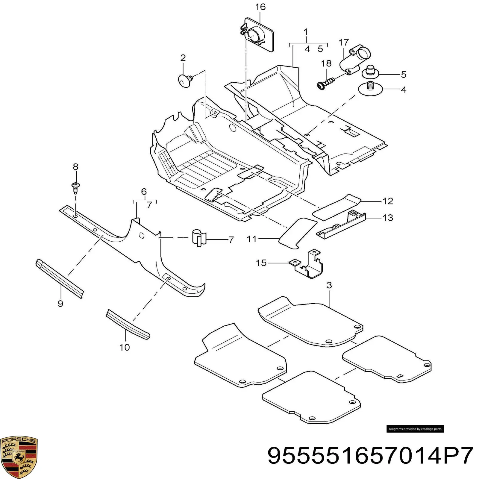 955551657014P7 Porsche 