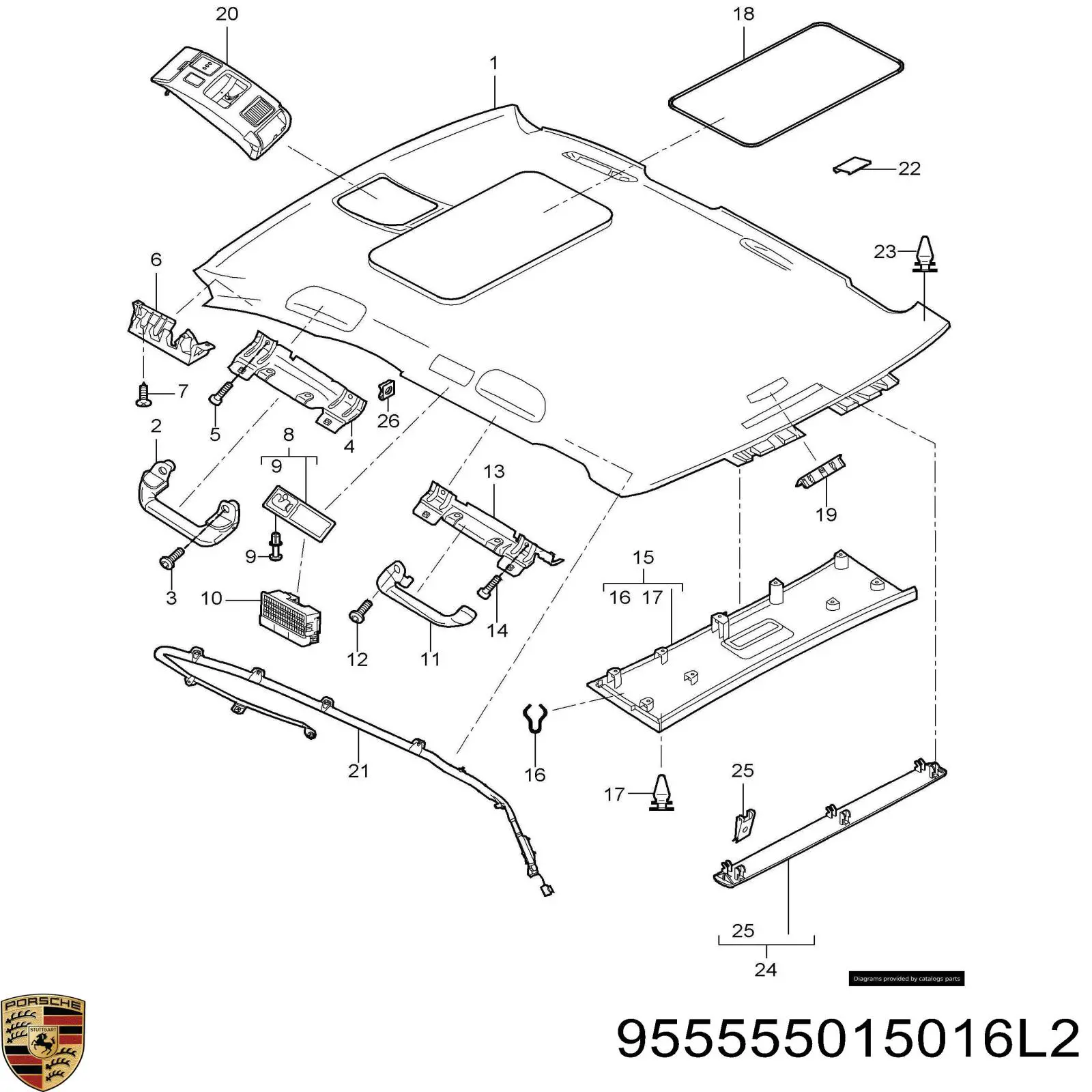  955555015016L2 Porsche