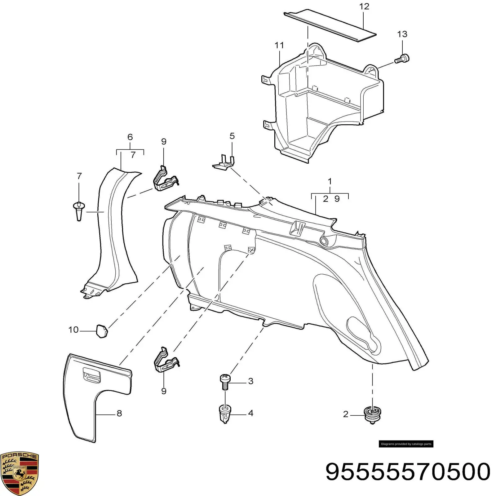 95555570500 Porsche 