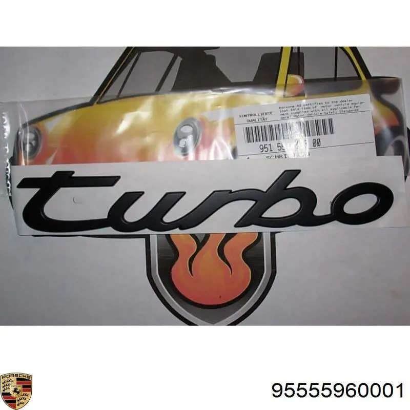 Купити 95555960002 Porsche Емблема капота