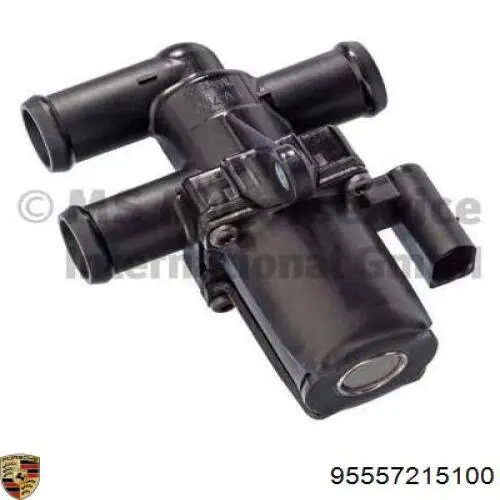 95557215100 Porsche Кран пічки (обігрівача)