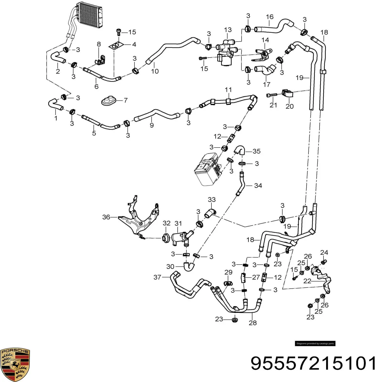 7L0820989 VAG Кран пічки (обігрівача)