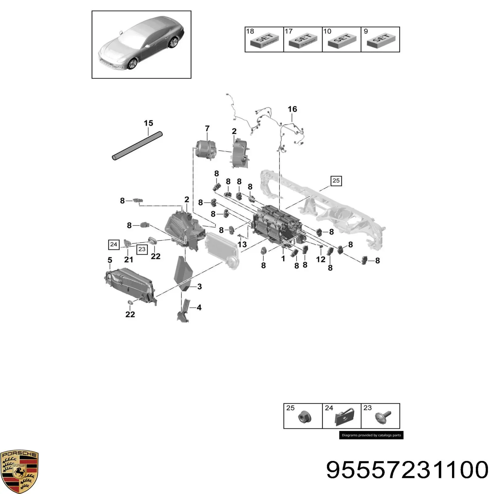 Купити Датчик температури салону Skoda Fabia II 5J2, 542, 572, 582
