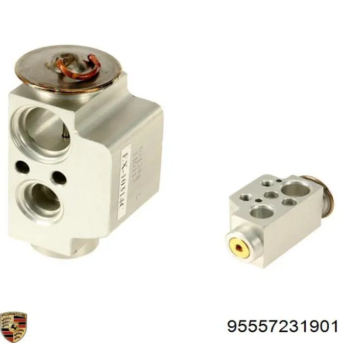 Купити 95557231901 Porsche Клапан TRV, кондиціонера