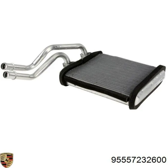 Радіатор пічки (обігрівача) Porsche 95557232600 ціна, від 11.40 USD