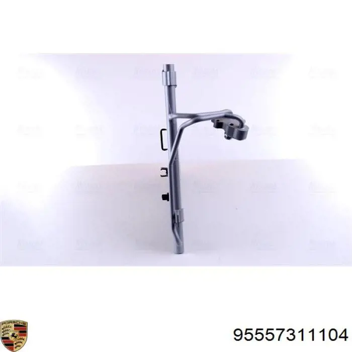Купити 95557311104 Porsche Радіатор системи охолодження кондиціонера