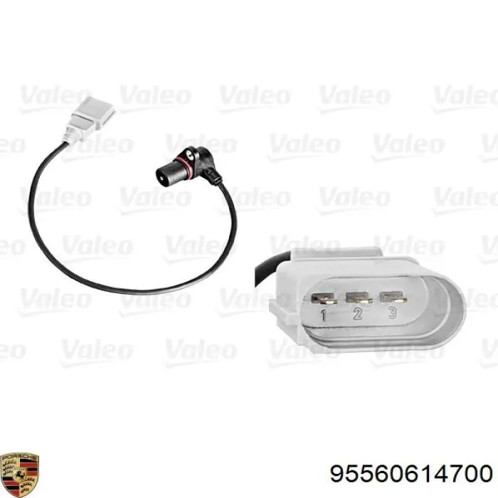 Купити 95560614700 Porsche Датчик положення (оборотів) коленвалу