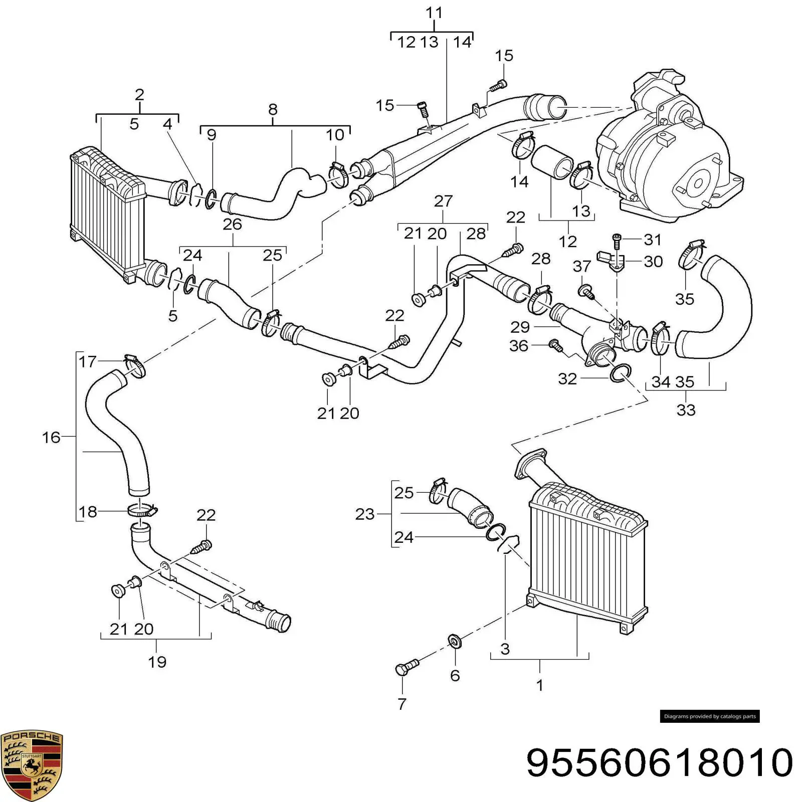 МАП Сенсор 95560618010 Porsche