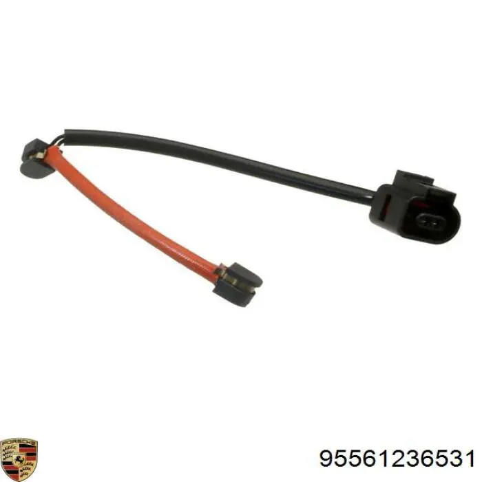 Датчик зносу гальмівних колодок, задній Porsche 95561236531 ціна, від 4.54 USD
