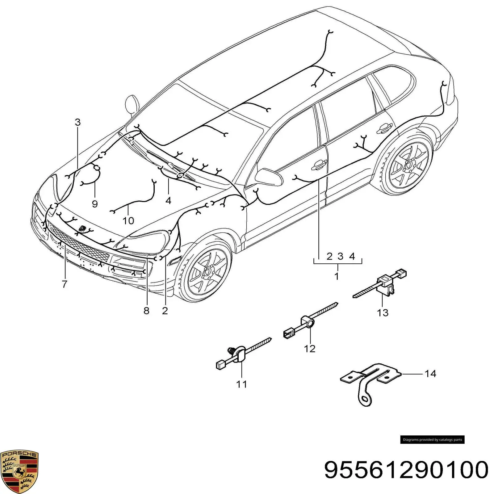 95561290100 Porsche 