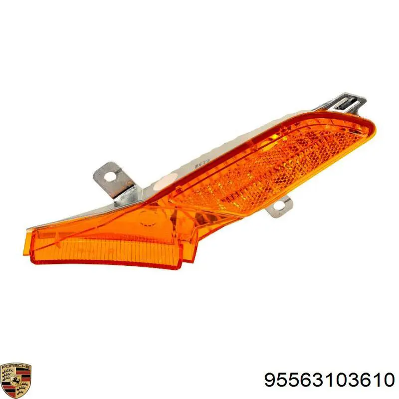 Повторювач повороту на крилі, правий Porsche 95563103610 ціна, від 25.42 USD