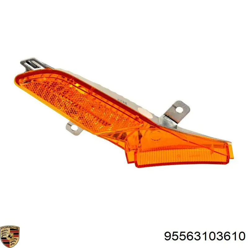 95563103610 Porsche Повторювач повороту на крилі, правий
