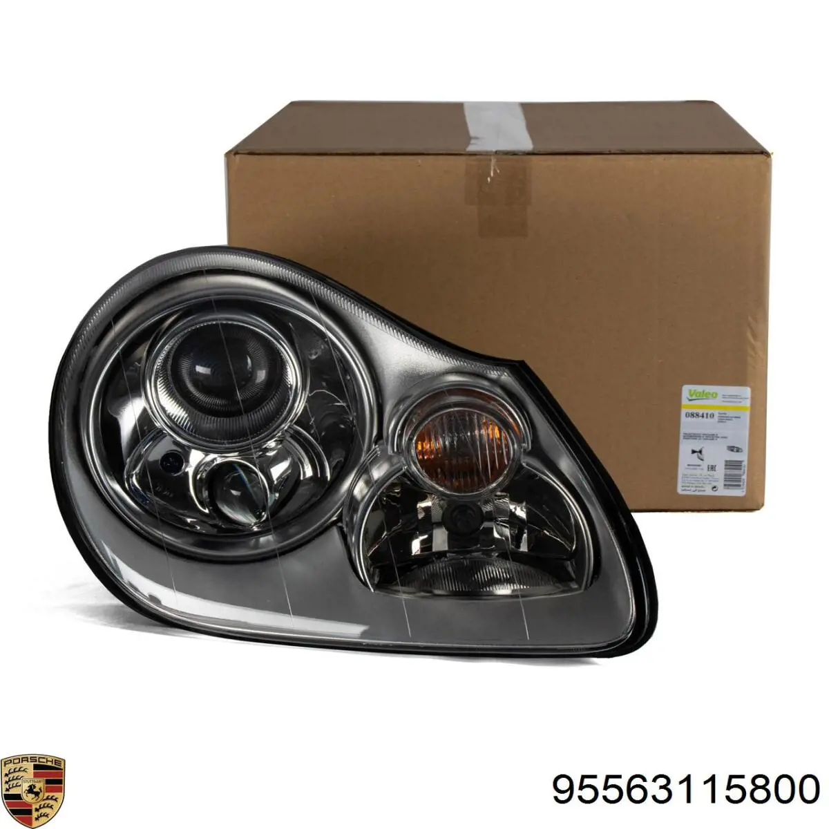 95563115800 Porsche Фара передня права