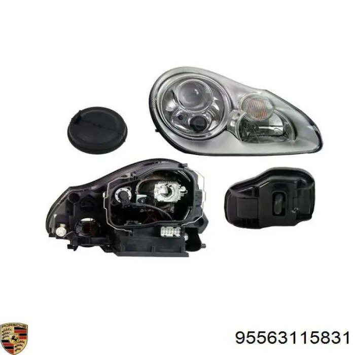 95563115831 Porsche Фара правая